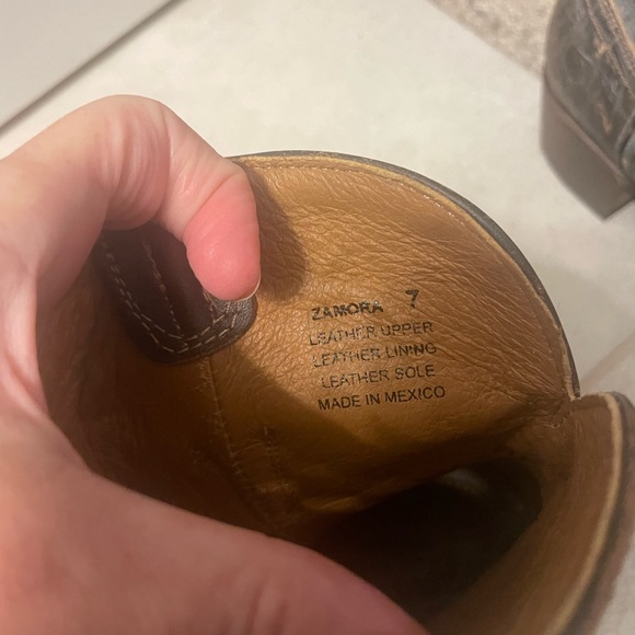 Freebird by Steven Distressed Graphite Zamora Western Boots - Picture 6 of 8